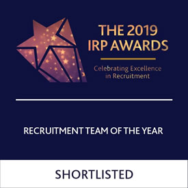 The 2019 IRP Awards - Recruitment Team of the Year - Shortlisted
